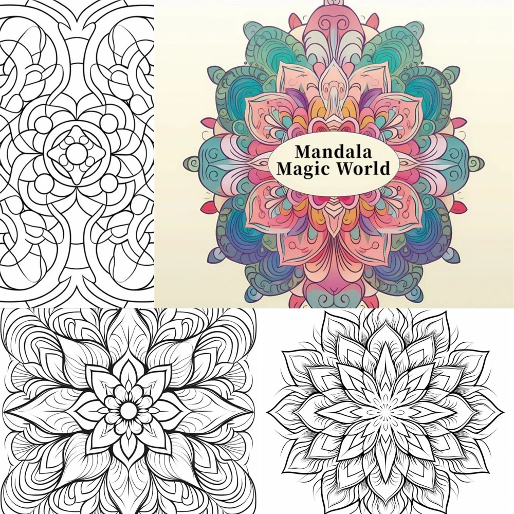 1pc Art Coloring Book 22 Page Coloring Books Gift For Birthday Party Relieve Stress Kill Time Graffiti Painting Drawing Art Book 5