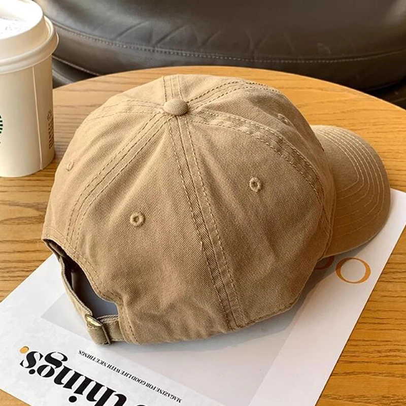 JK Korean Letters Embroidered Baseball Cap For Men Women Hip Hop Dad Trucker Visors Hat Casual Sports Running Cap Streetwear Best Sellers In Accessories