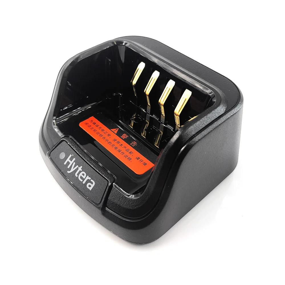 Caricabatterie Da Tavolo Originale Ch10A07 Per Hytera Pd780/Pd785/Pd750/Pd755/Pd680/Pd685/Pd980/Pd985/Pd660 Walkie Talkie Radio Portatile
