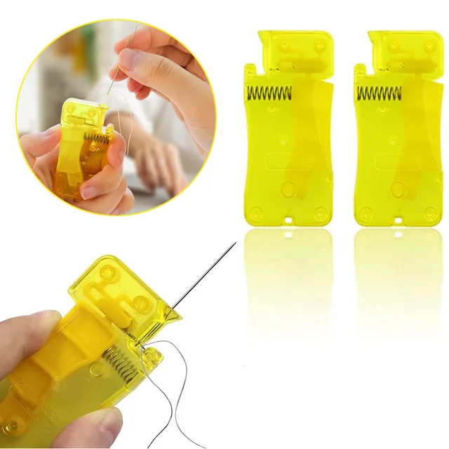 3/2/1Pcs Auto Needle Threader DIY Hand Sewing Threader Hand Machine Device Thread Auto Needle Cross Stitch Household Accessories 1