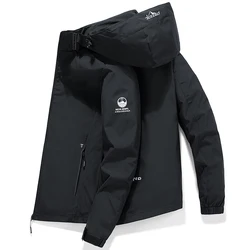 Men's Casual Warm Hooded Parka - Autumn/Winter Essentials - S (Men black)