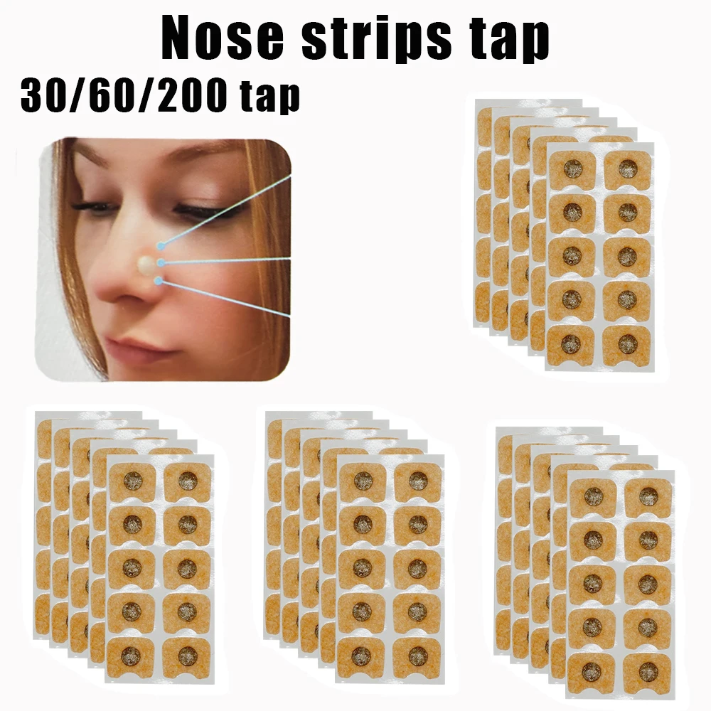 10/50/100/200 Pcs Nose Strips Patch, Anti-Snoring,Magnetic Nose Strips,Intake Breathing Nasal Strip,Reduce Snoring