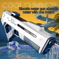Adults Electric Water Gun Toy ， Powerful Automatic High Pressure Bursts Play， Summer Outdoor Swimming Pool Children's Gift 1