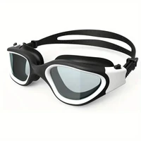 Adult Anti-Fog UV Protection Lens Men Women Swimming Goggles Waterproof Adjustable Silicone Clear Lens Swim Glasses Adults 1
