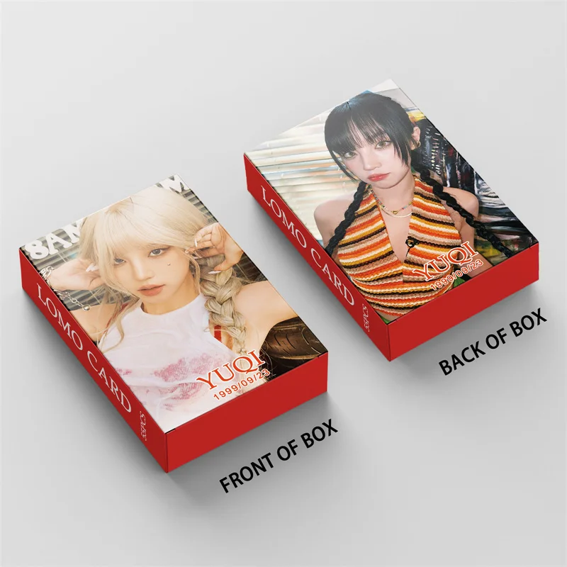 55pcs/set(G) I-DLE New Album I SWAY HD Lomo Card Minnie SHUHUA Soyeon MIYEON YUQI Postcard Collection Gift Gidle Photo Card