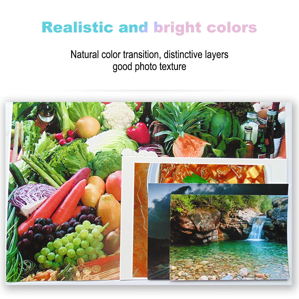 MINOLTA 260g A4 3R 4R 5R RC Glossy Photo Paper High Gloss Quick Dry for Canon Epson HP Color Inkjet Printer 20/50/100sheets