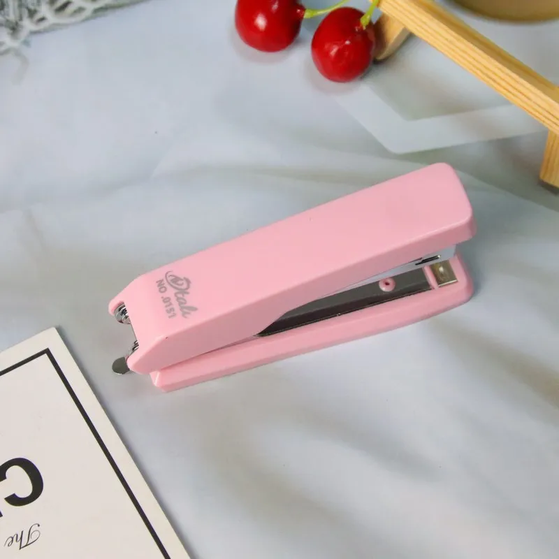 Morandi Stapler No. 10 Hand-Bound Office Bill Stapler with Staple Remover Student Stationery school supplies stationery