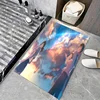 1pc Anime Your Name Bathroom Absorbent Mats Anti-Slip Mats Home Decor Supplies Carpets Home Kitchen Floor Mats 3
