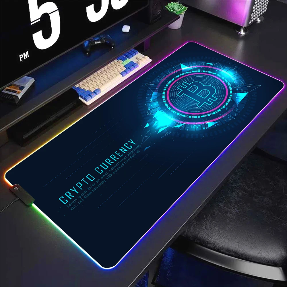 Bitcoin Mouse Pad: The Ultimate RGB Gaming Companion for Crypto Enthusiasts