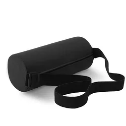 Ergonomic Memory Foam Lumbar Support Cushion for Optimal Comfort (Black)