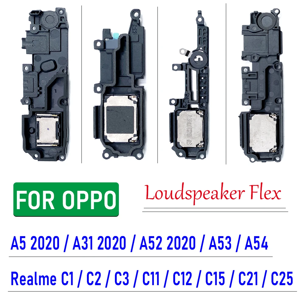 

Loudspeaker bottom Loud Speaker Sound Buzzer Ringer Flex For OPPO A5 A31 A52 2020 A53 A54 Realme C1 C2 C3 C11 C12 C15 C21 C25