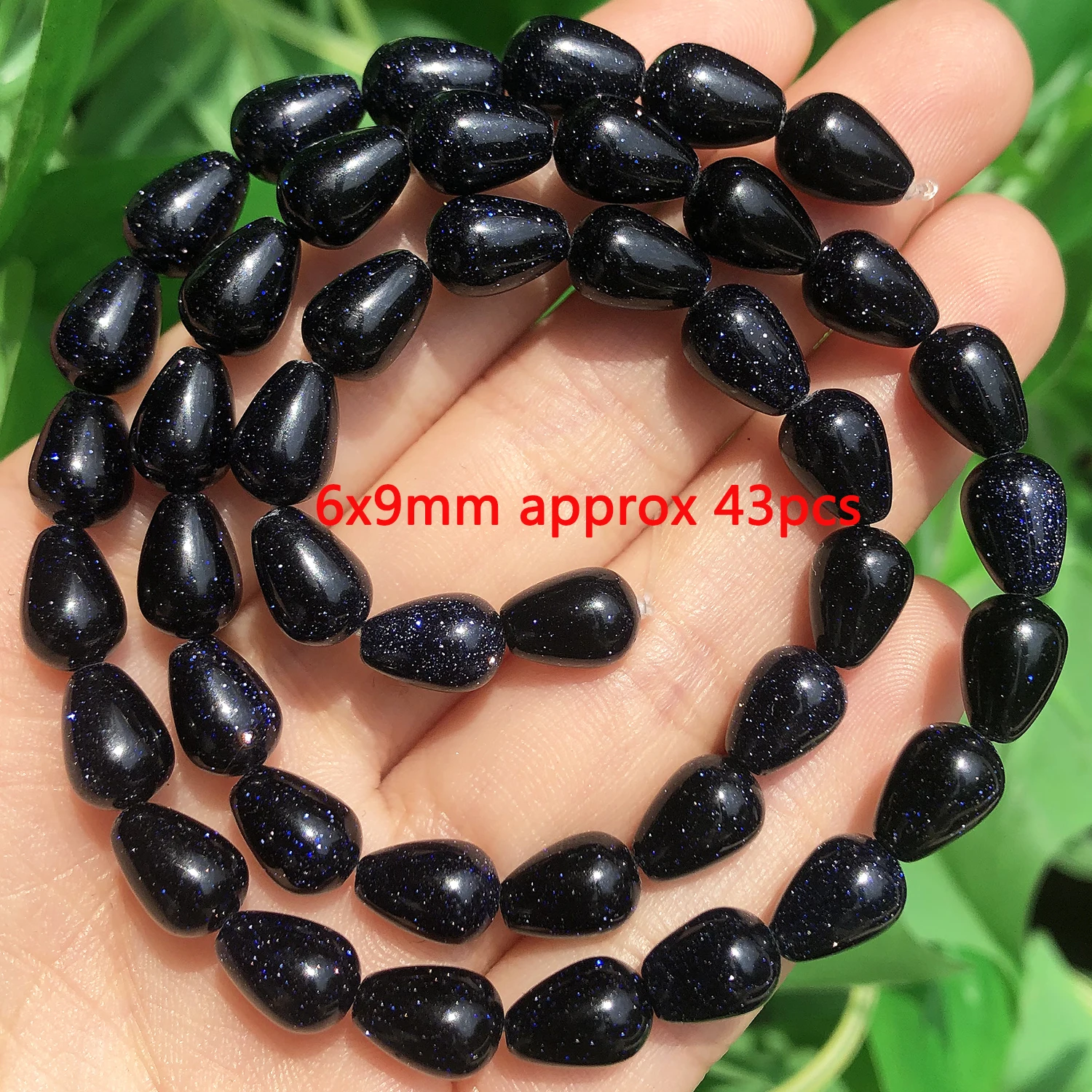 Enhance your craft with these Natural Blue Sandstone Irregular Faceted Beads for DIY Jewelry and Bracelet Making.