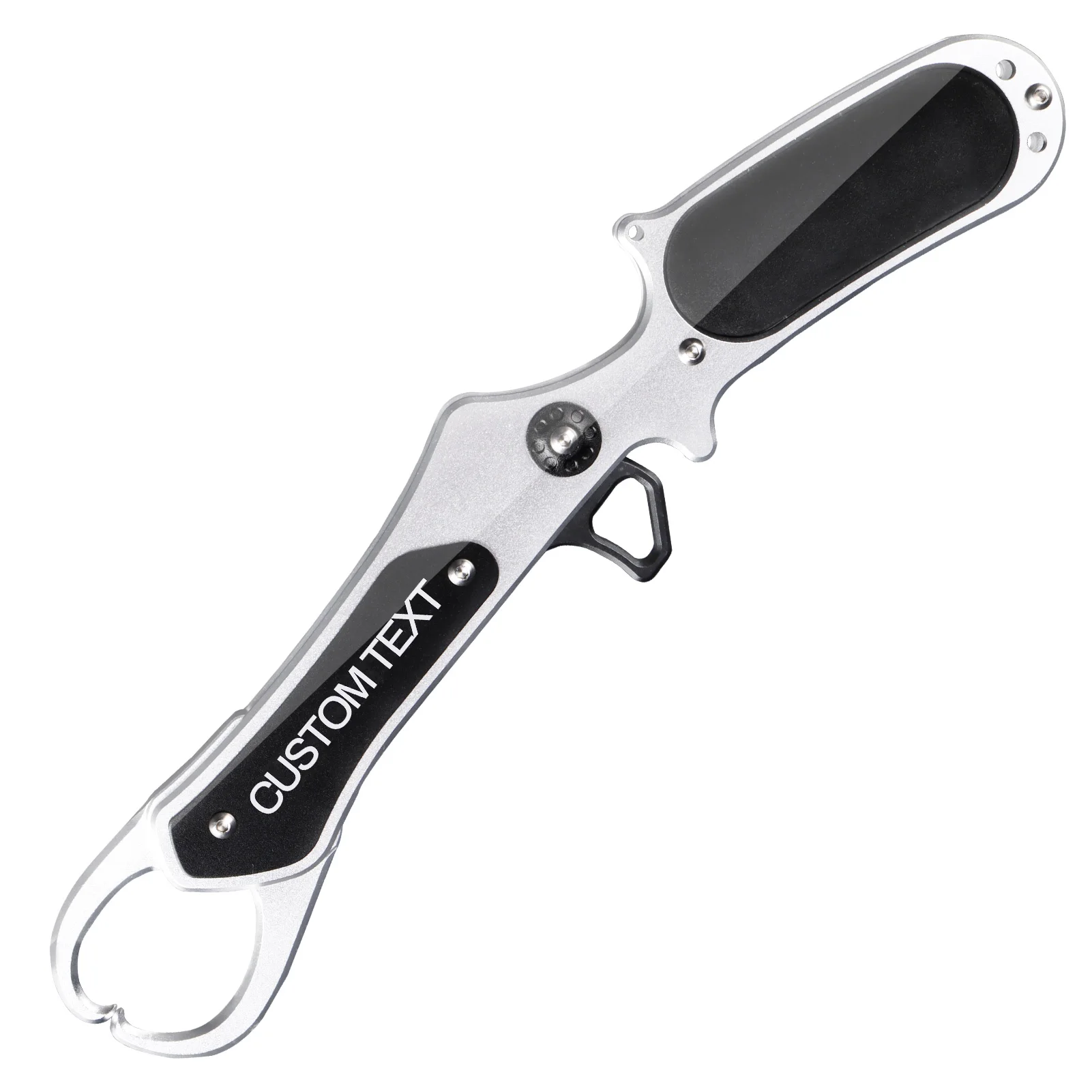 

FAISOX Personalized Fish Lip Gripper Grip with Steel,Portable Custom Fishing Gear with Non-Slip Handle