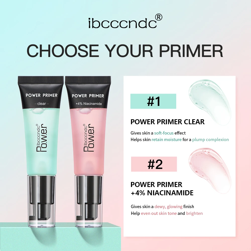 Makeup Primer Power Grip Highly Moisturizing Isolation Refreshing Easy To Absorb Invisible Pore Colorless Natural Makeup