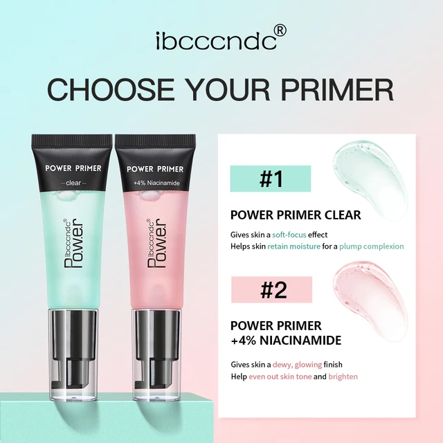 Power Grip Highly Moisturizing Makeup Base Isolation Primer Refreshing Easy To Absorb Invisible Pore Colorless Natural Makeup 1