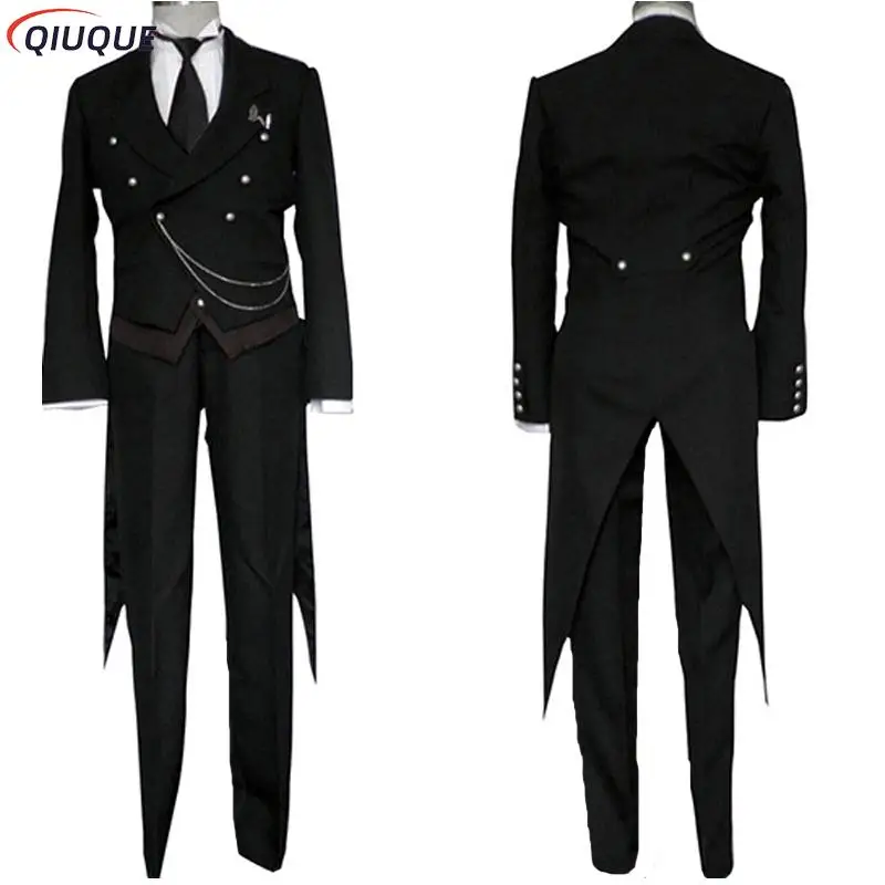 未使用　黒執事　セバスチャン・ミカエリス　衣装　コスプレ　メンズM Amazon.co.jp: [sweeteasy] コスプレ衣装 黒執事（くろしつじ