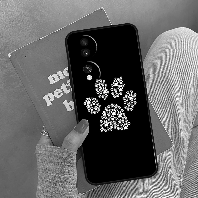 Dog Paw Print Phone Case - Cute Protective Cover for Honor Magic and Pro Series