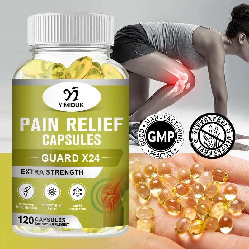 OrganicCurcuminCapsulesRelievePainSupportShoulderandNeckJoint