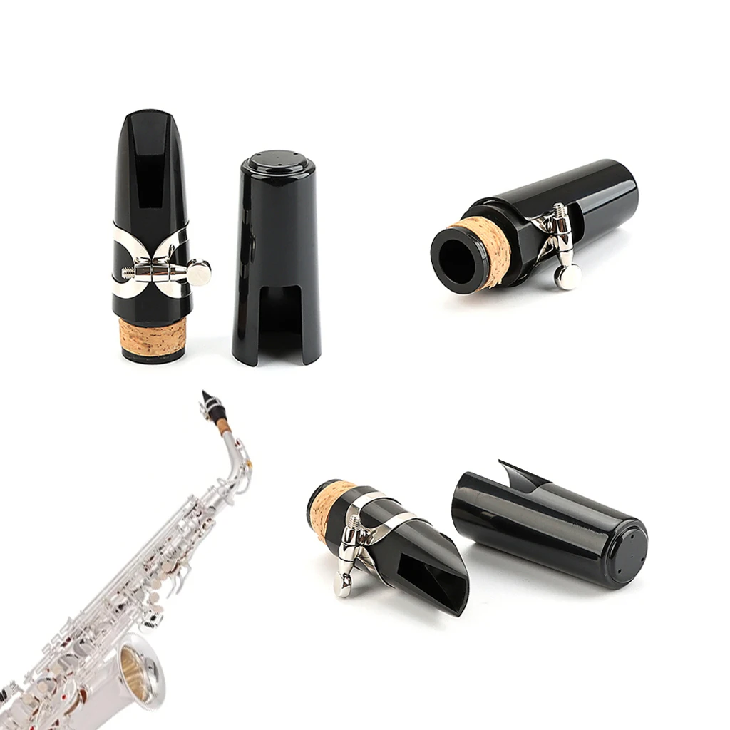 Bb Clarinet Mouthpiece Kit with Silver-Plated Ligature and Plastic Cap