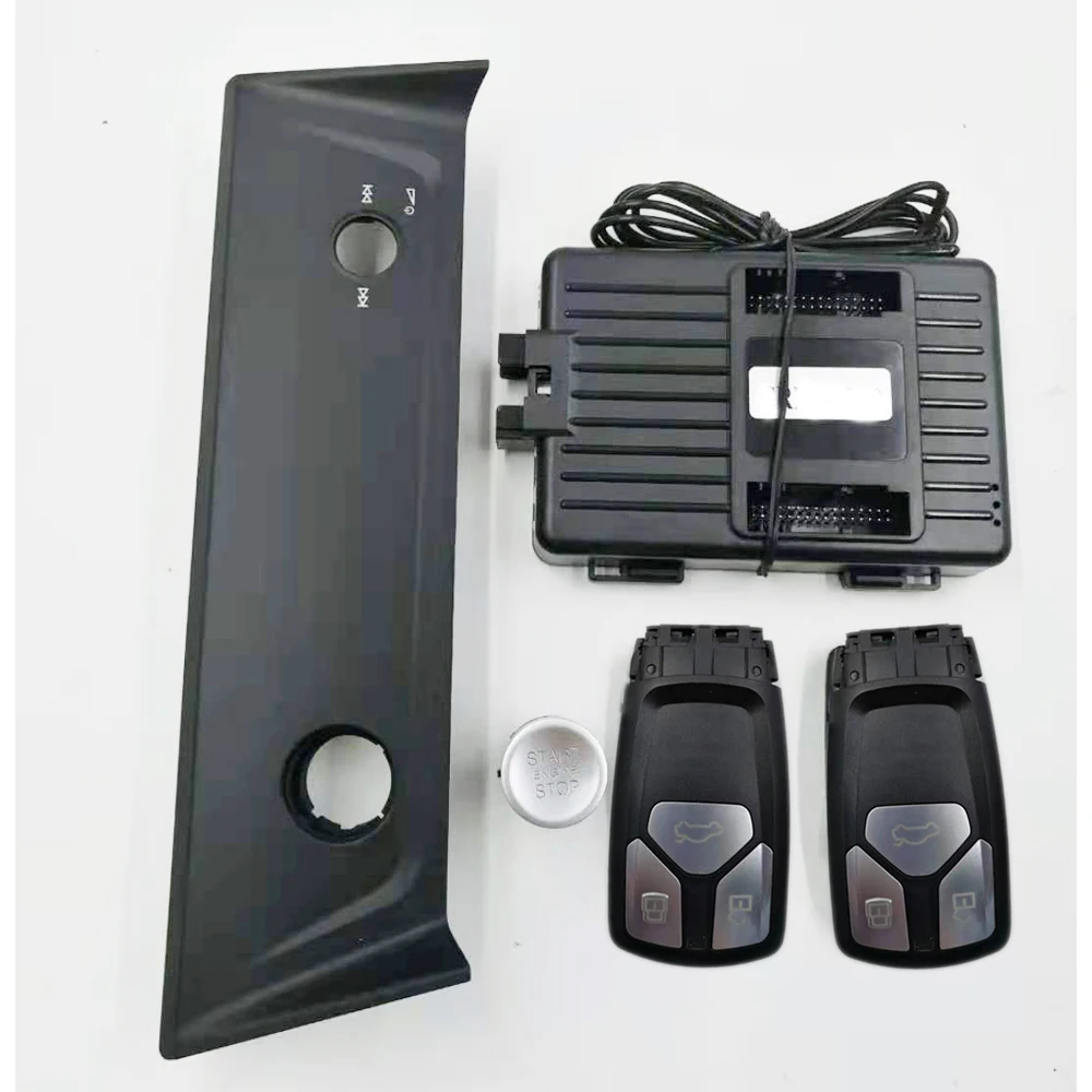 Per Il Nuovo Audi Q3 2020-2022 Car Add Engine Push Button Start Stop Remote Key Starter Control System Keyless Entry Car Part