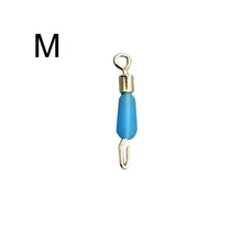 

13/14/15mm 100pc Bearing Swivel Fishing Hook Fast Connector Solid Ring Rolling Fishing Line Carp Fishing Accessories Pesca
