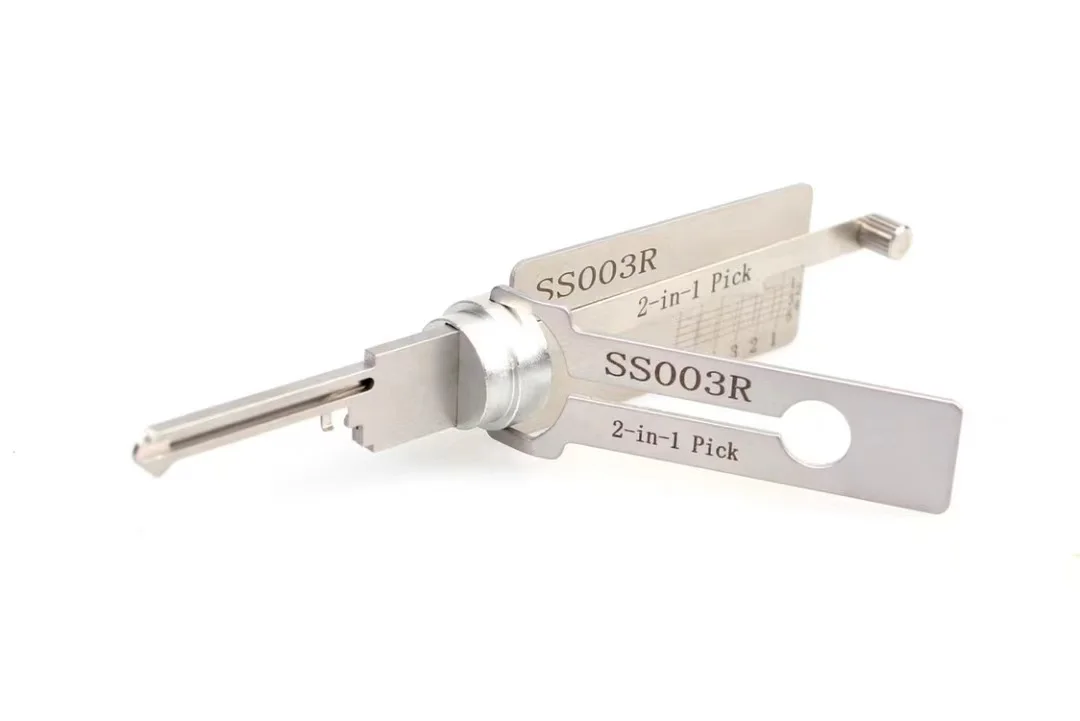 r Lishi 2 in1 SS001 SS002 SS002R R52 KW1 KW5 SC1 SC4 SC20 M1/MS2 AM5 R52L Schlosserwerkzeuge für Haustür-Zivelschlösser – Detail 6