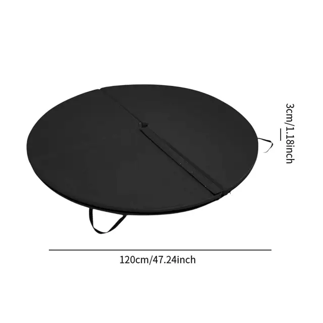 Foldable Yoga Mat Dancing Floor Cushion Sports Folding Pole Dance Mat Exercise Mat Yoga Pad for Indoor Workout Training Fitness 6