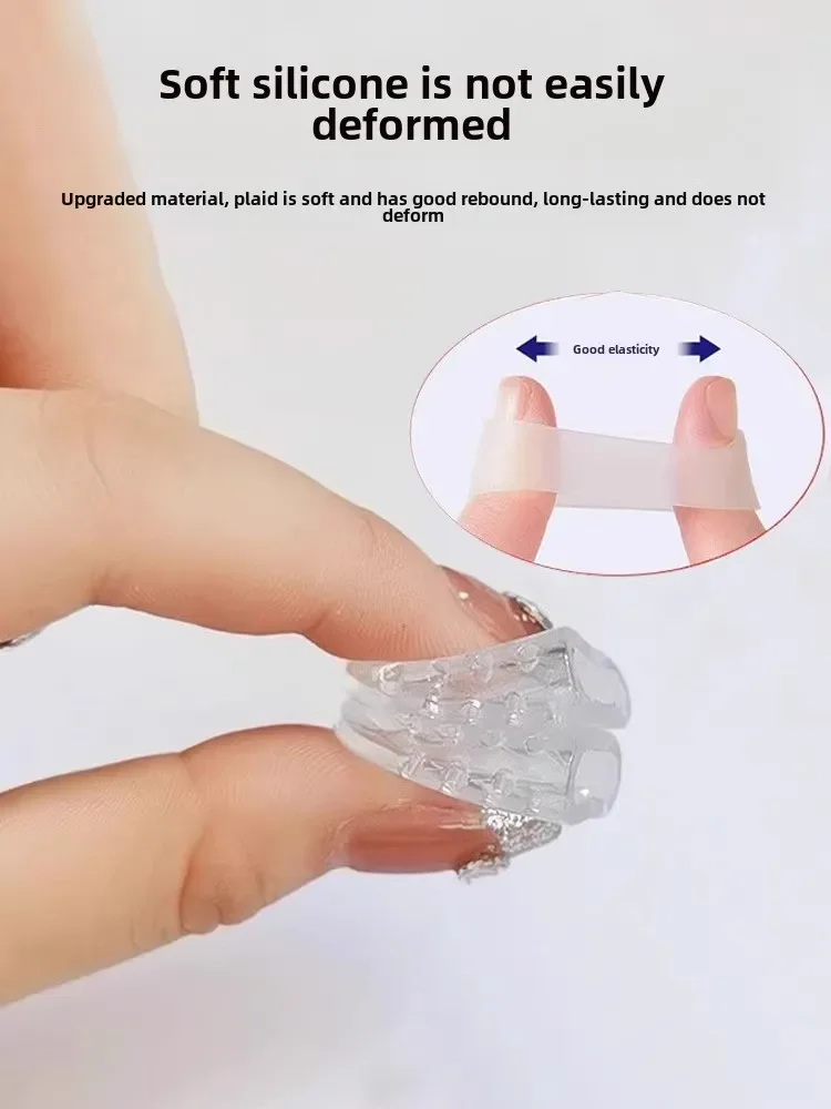 60/40/20 Stück Zehenschutz, Silikon-Gel-Kappen, Unisex-Zehenabdeckung für Hühneraugen, Schwielen, Blasen, Schmerzlinderung, weiche Zehenärmel, Kissen – Detail 8
