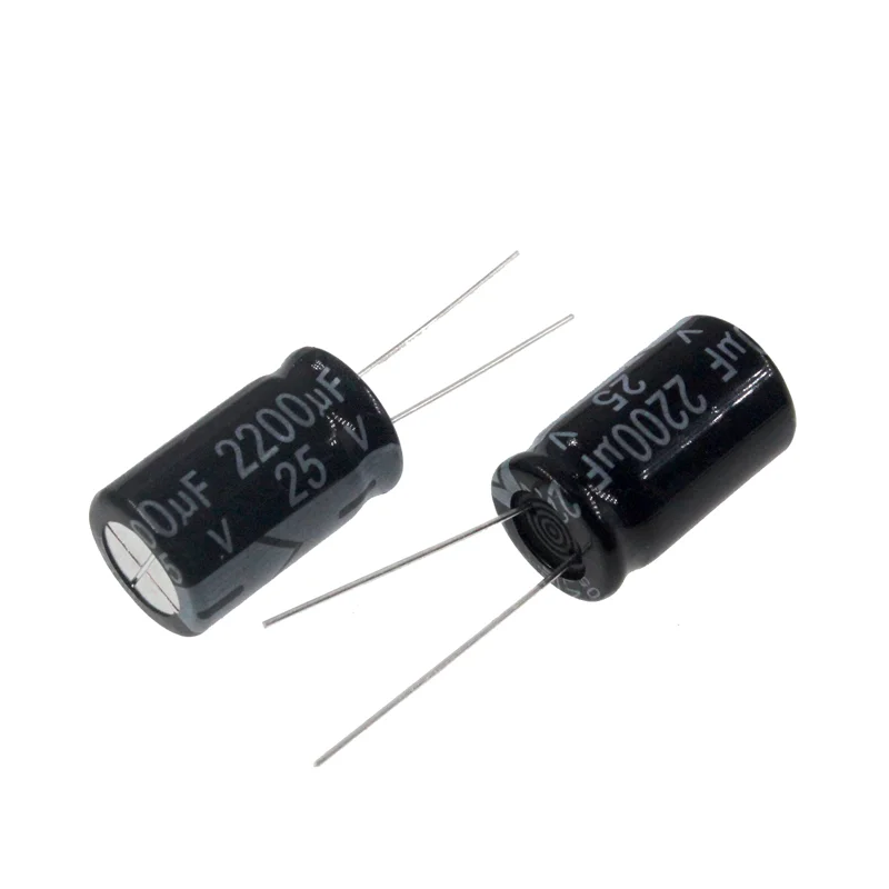

20pcs 2200uF 25V 2200MFD 25WV 10*25mm Aluminum Electrolytic Capacitor Radial