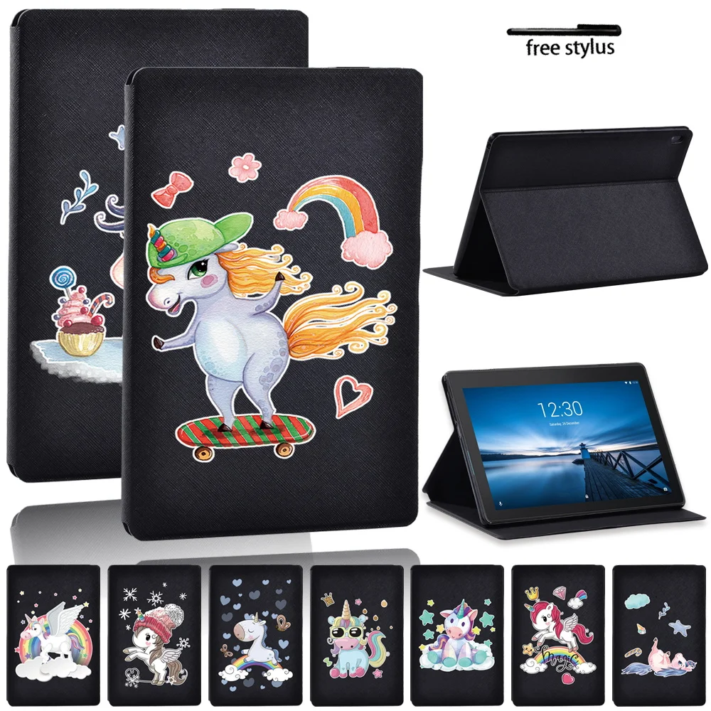 Custodia Per Lenovo Tab E10 M10 Fhd Plus 1Nd Gen Tb-X605F Tb-X505 Tb-X104F Tb-X606F/Tb-X606X Tablet Cover In Pelle Ultra Sottile