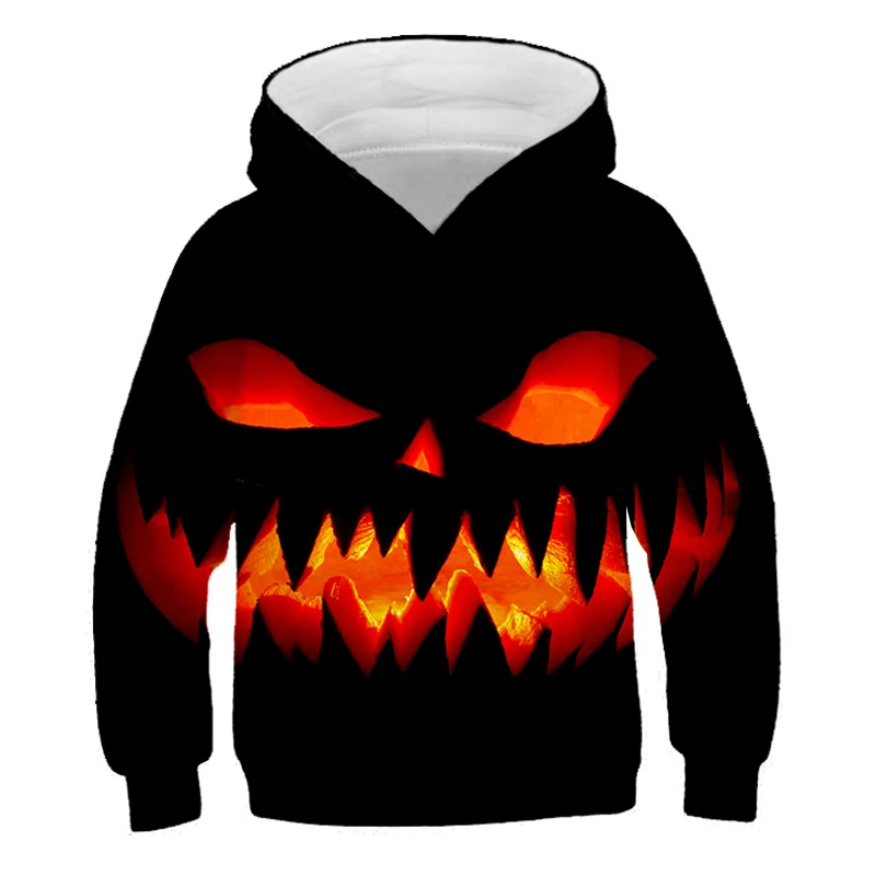 

Hoodie Happy Halloween 3D Printing Pumpkin Head Sweatshirt Unisex Hooded Sweatshirt Fashion Oversized XXS-6XL