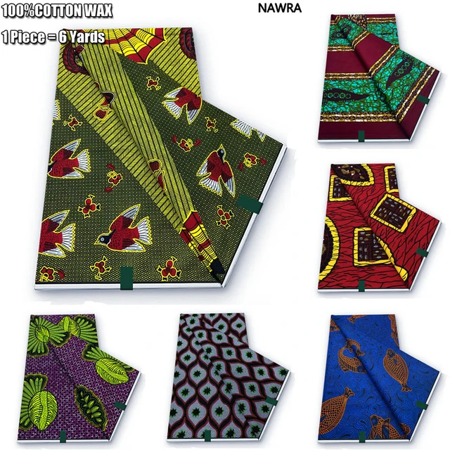 Tela de cera Real con estampado africano, tejido de alta calidad, 100%  algodón, suave, Batik, cómodo, para coser vestidos, Material de bricolaje,  Pagne - AliExpress