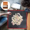Portable Chinese Traditional Travel Travel Set Game Set Chinese Mah Mini Jongg Portable Tiles Sets Travel Jong Majiang Kit 6