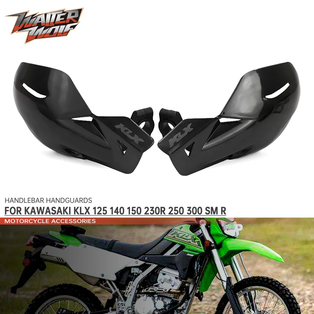 HandlebarHandguardsForKAWASAKIKLX125140KLX150KLX250230R300SMR300SM300RMotorcycle.jpg