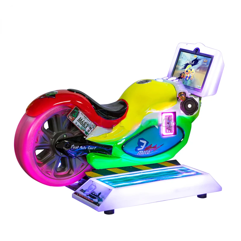 Nuovo Design A Gettoni Per Bambini Arcade Moto Racing Games Kiddie Rides Game Machine