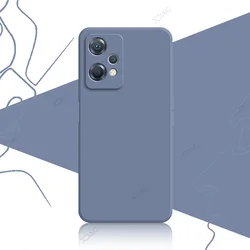 Enhanced Luxury Dual-Layer Square Liquid Silicone Phone Case for OnePlus Nord 2 Lite (Gray)