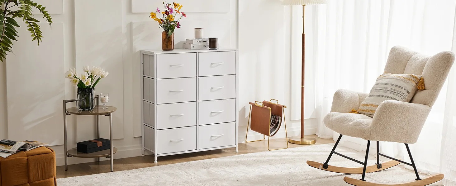 fabric dresser storage organizer