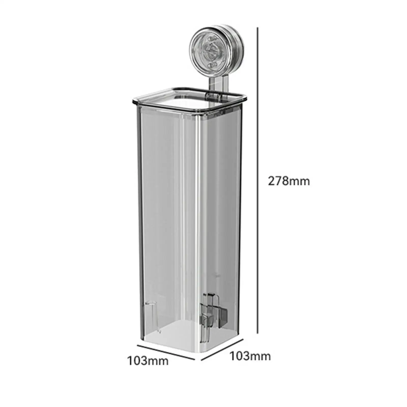 Cup Dispenser Disposable Cups Dispenser with Paste Paper Cup Organizer for Break Room Apartment Restaurant Household Dorm