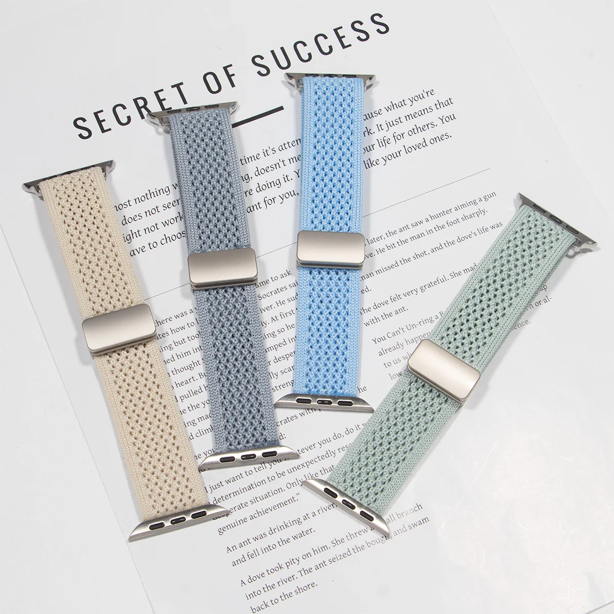 Braided Loop Nylon Strap for Smartwatch - Durable and Stylish Replacement Bracelet Band