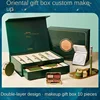 Spring and Jingming Style Makeup Gift Box Lipstick Cushion Foundation Full Set Beauty Set Box Chinese Style Makeup Gift Box 1