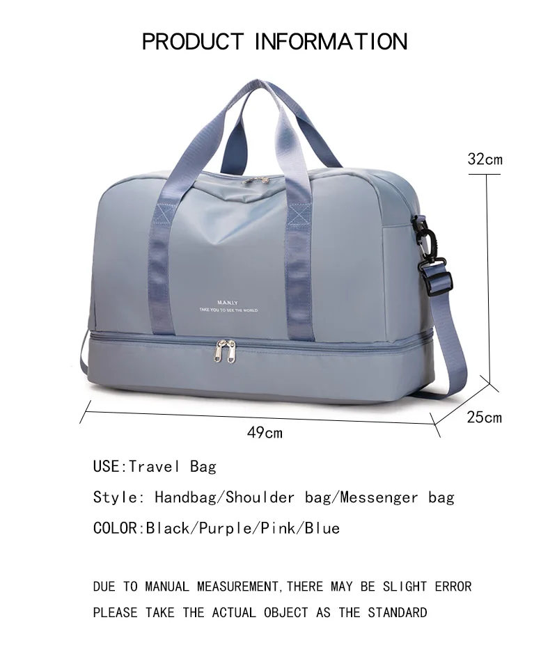 Travel Bags For Women Handbag Nylon New Luggage Bags For