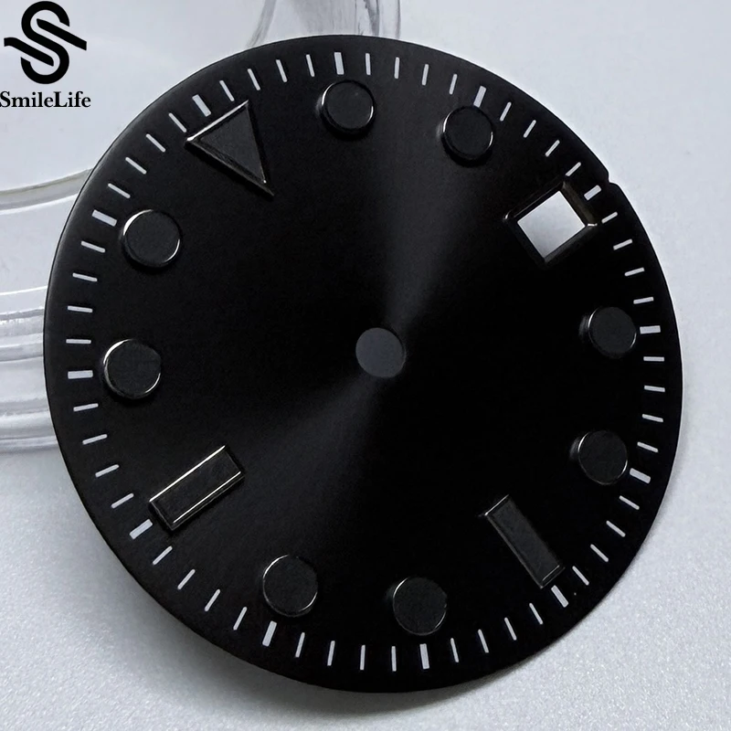 Luminous Green Frosted Watch Dial with Textured Finish