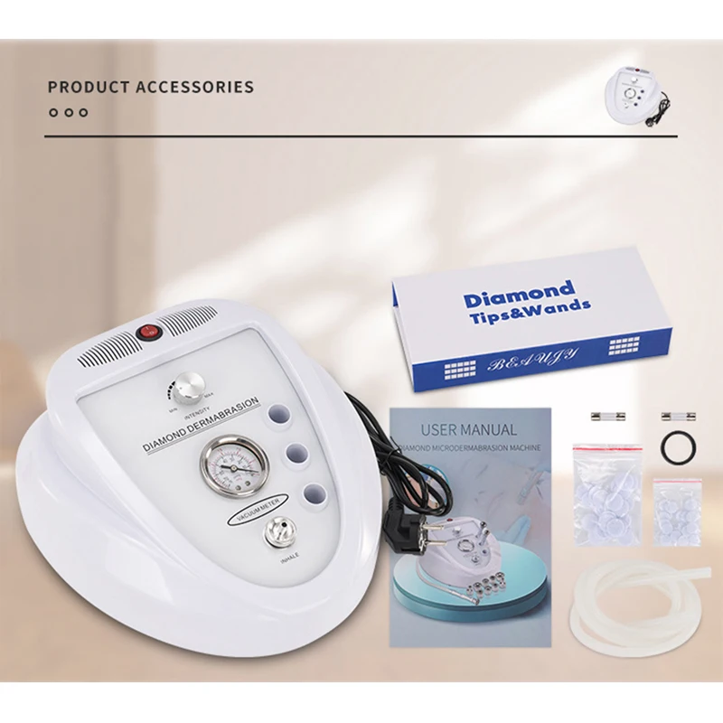 Skin Care Rejuvenation Device 3 IN 1 Diamond Dermabrasion Microdermabrasion Machine for Wrinkle Removal Face Beauty Machine microdermabrasion exfoliation