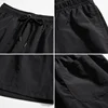 Short Pants for Summer Thin Style Quick Drying Three Part Pants Beach Pants Swimming Pants Home Casual Pants 6