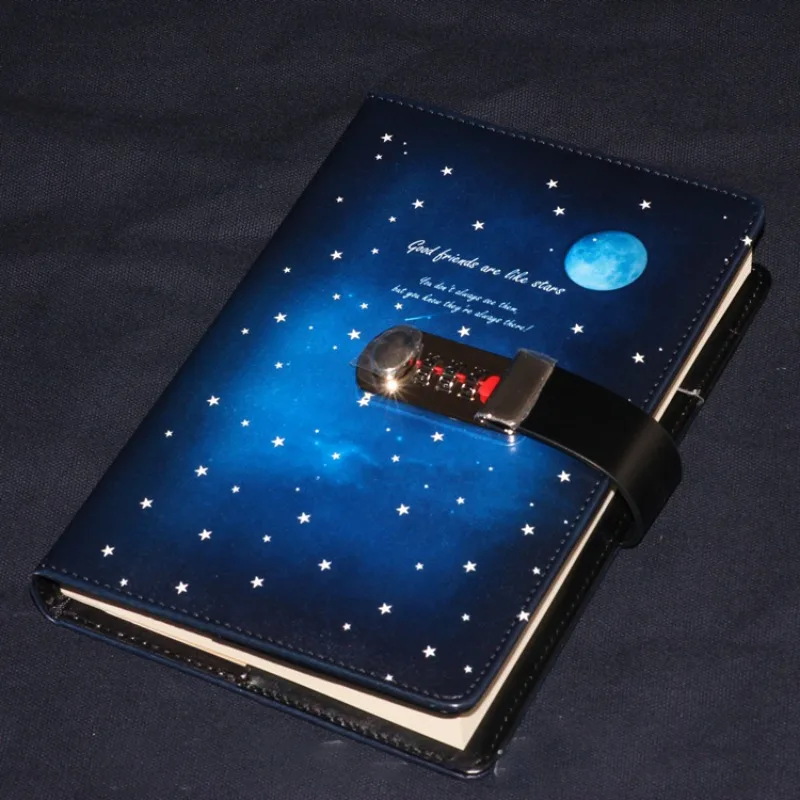 

Password Lock Notebook Creative Diary Notebook 130 Pages 260 Pages Students Secretly Keep Notebook Diary Hand Ledger