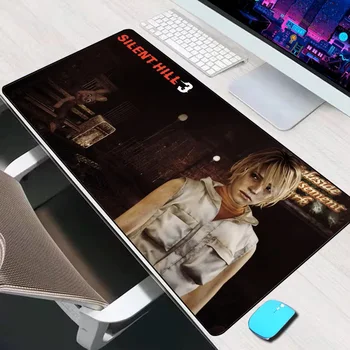 silent hill 3 large mouse pad gaming accessories mouse mat keyboard mat pc gamer desk pad xxl computer mousepad laptop mausepad