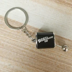 Fast & Furious Free Shift Keyring Turbo Keychains Alloy Car Keychain Gadgets for Men Porte Clé Llaveros Para Hombre брелок