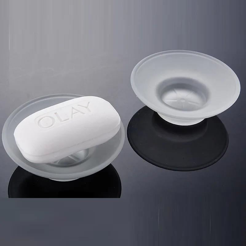 Matte and Transparent Glaess Soap Holder Bathroom Soap Dish Replacement Bathroom Fittings