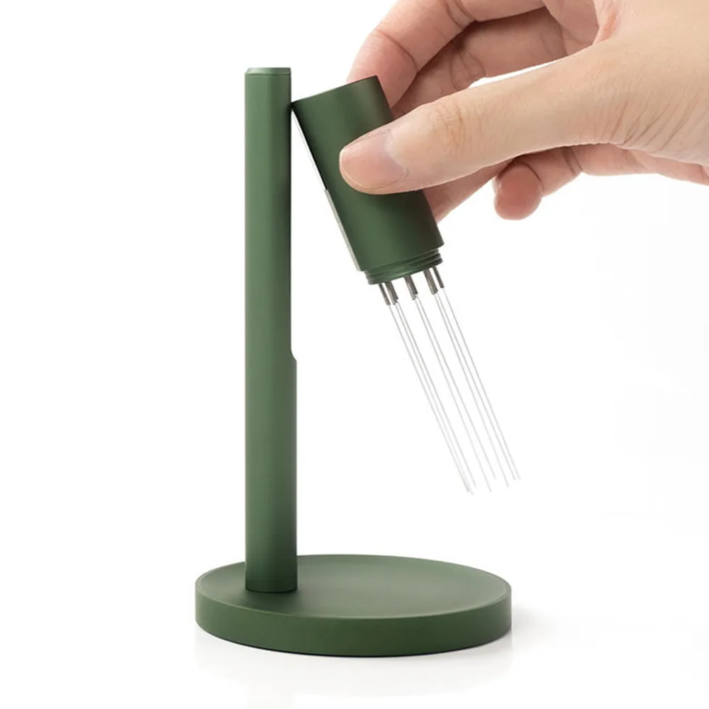 

1 PC Needle distribution tool Espresso blender Magnet metal holder powder loose needle