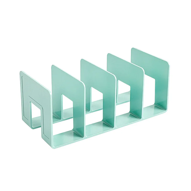 Acrylic Bookends Book Stand Holder Book Desk Organizer Divider Table Shelf Book Holder Transparent Accessories